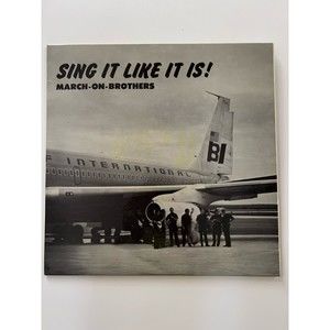 Sing It Like It Is! March On Brothers LP Tom Jones Recordings MONO VG+
